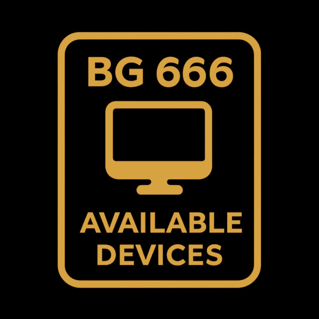 A badge representing BG 666 Available Devices.