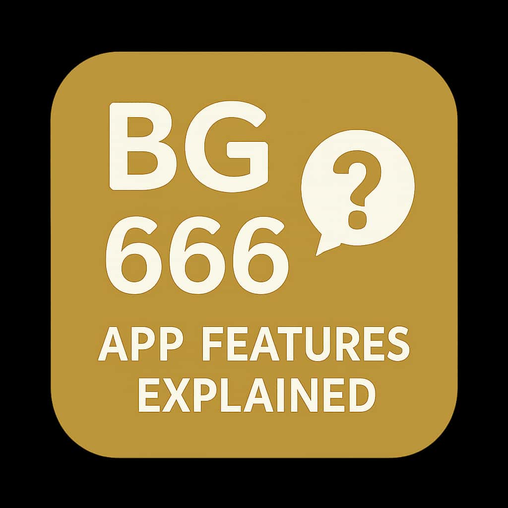 Icon representing BG 666 app features.