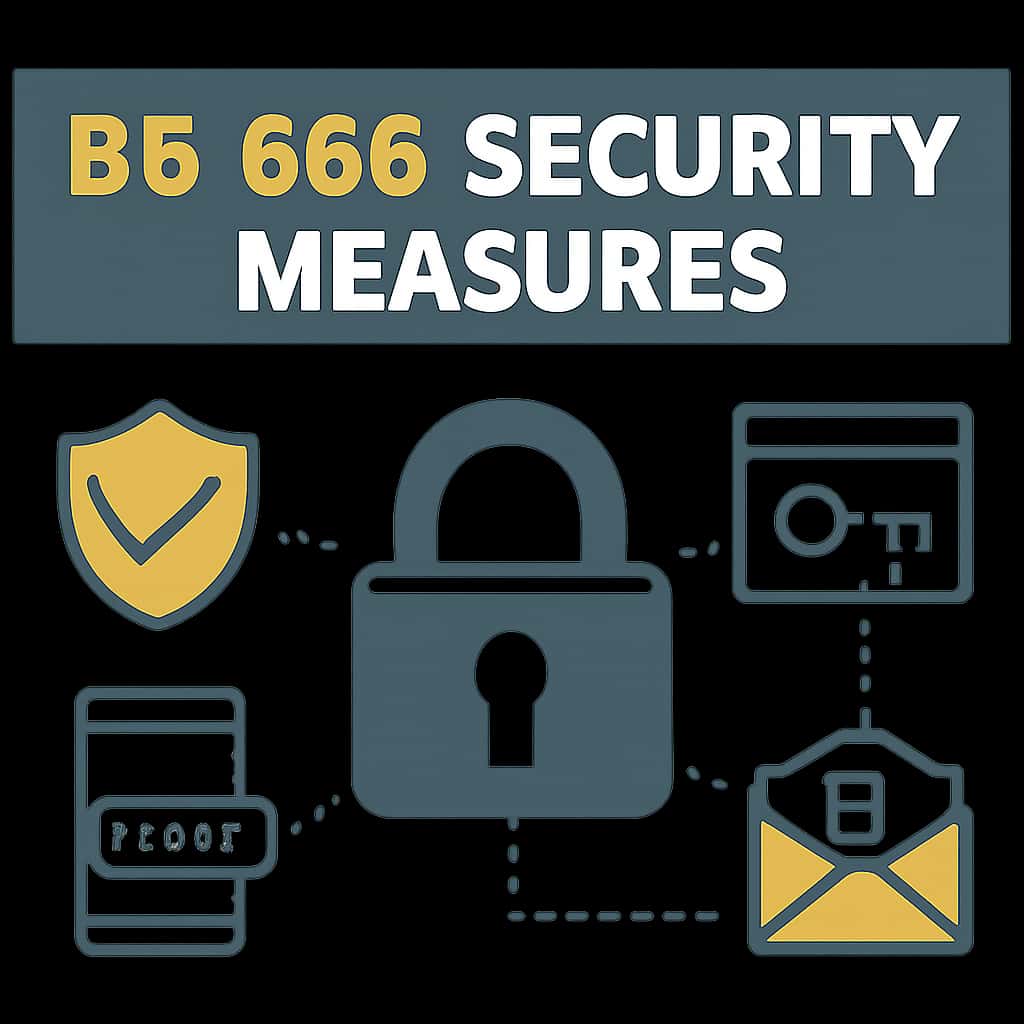 An illustration detailing the security measures relevant to BG 666.