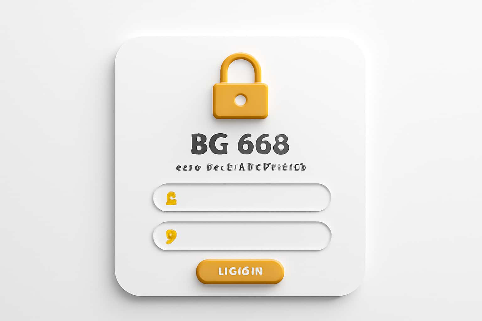 BG 666 Login - Secure Access Interface