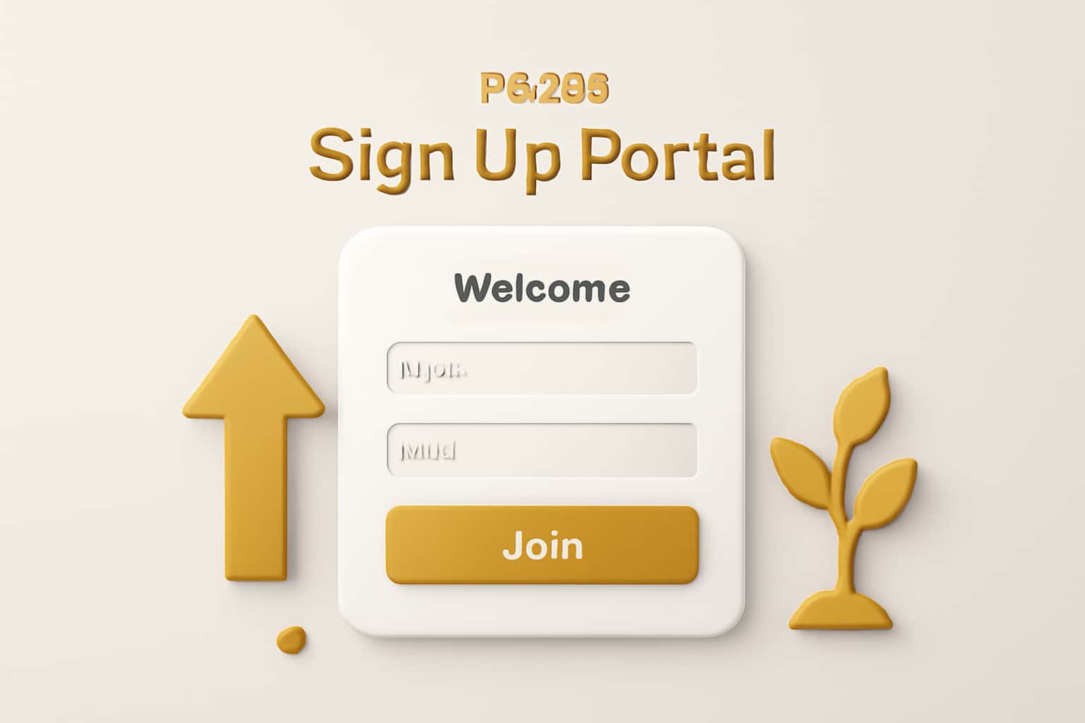 BG 666 Sign Up Portal Interface